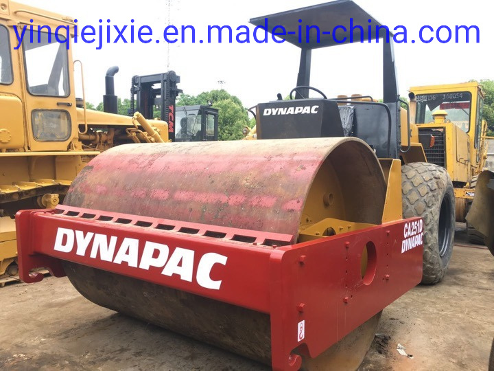 Used Dynapac Ca251 Road Roller with Open Cabin