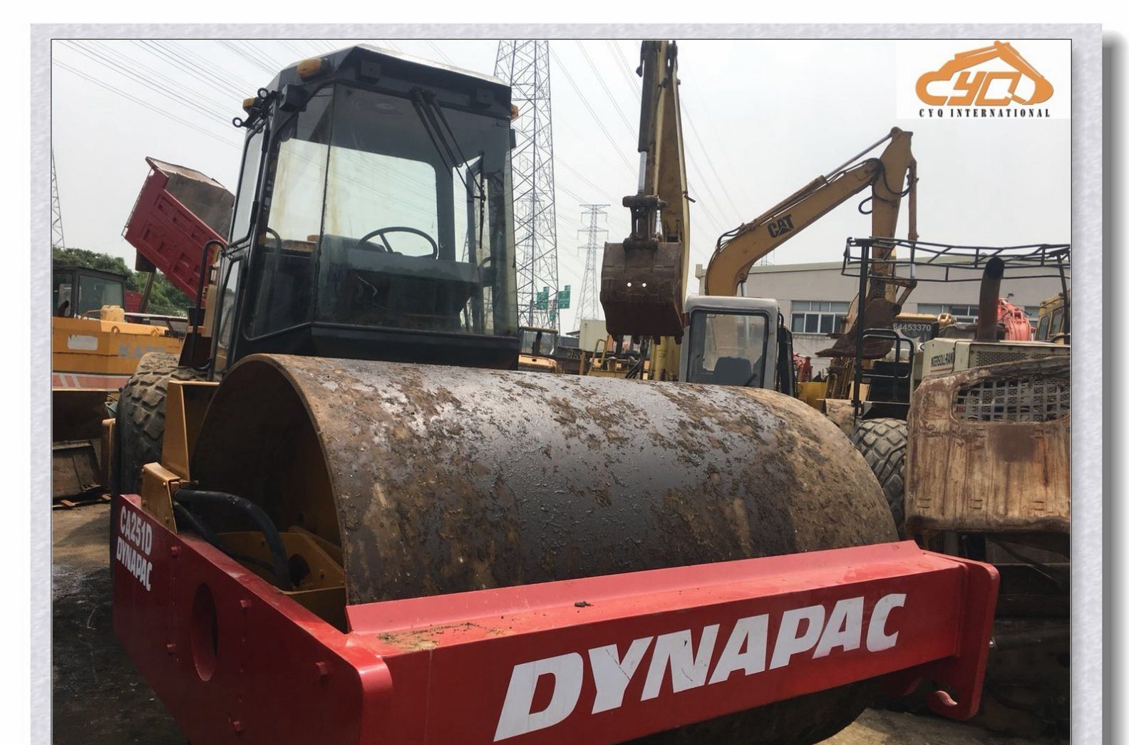 
                Usada Dynapac Ca30 Rolete de estrada, 10 ton, 12 ton (Rolo DYNAPAC CA25, CA301, Bomag Bw213, BW214)
            