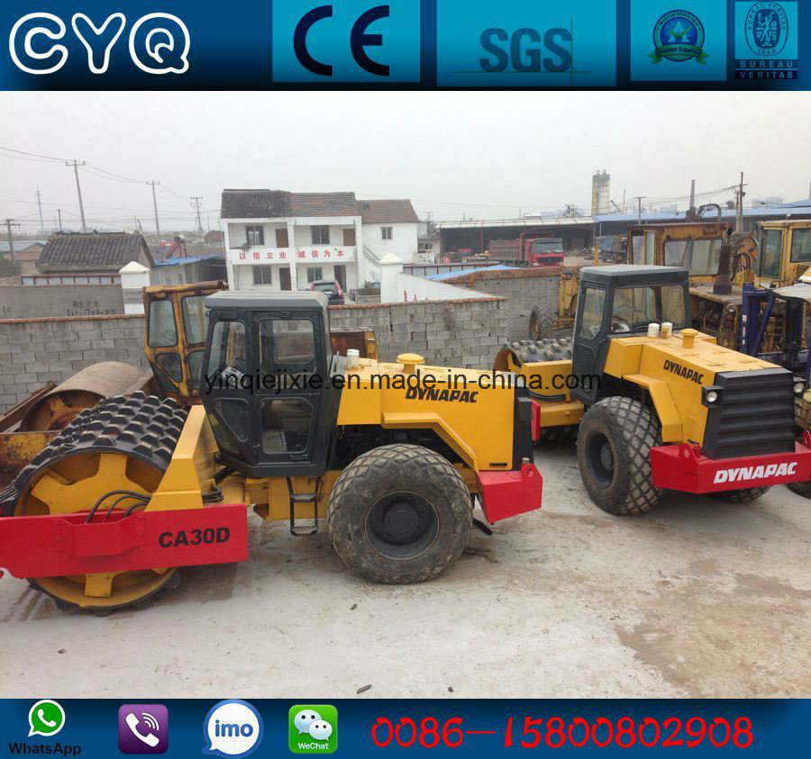 Used Dynapac Road Roller Ca30 with Padfoot Ca25 Compactor for Sale