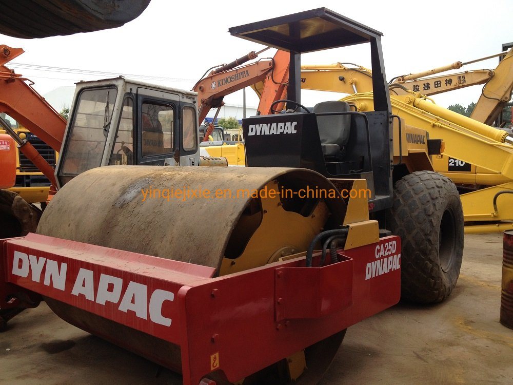 China 
                Used Dynpaac Ca25D Road Roller, Used Vibratory Roller, Used Tandem Roller with Steel Wheels
             supplier