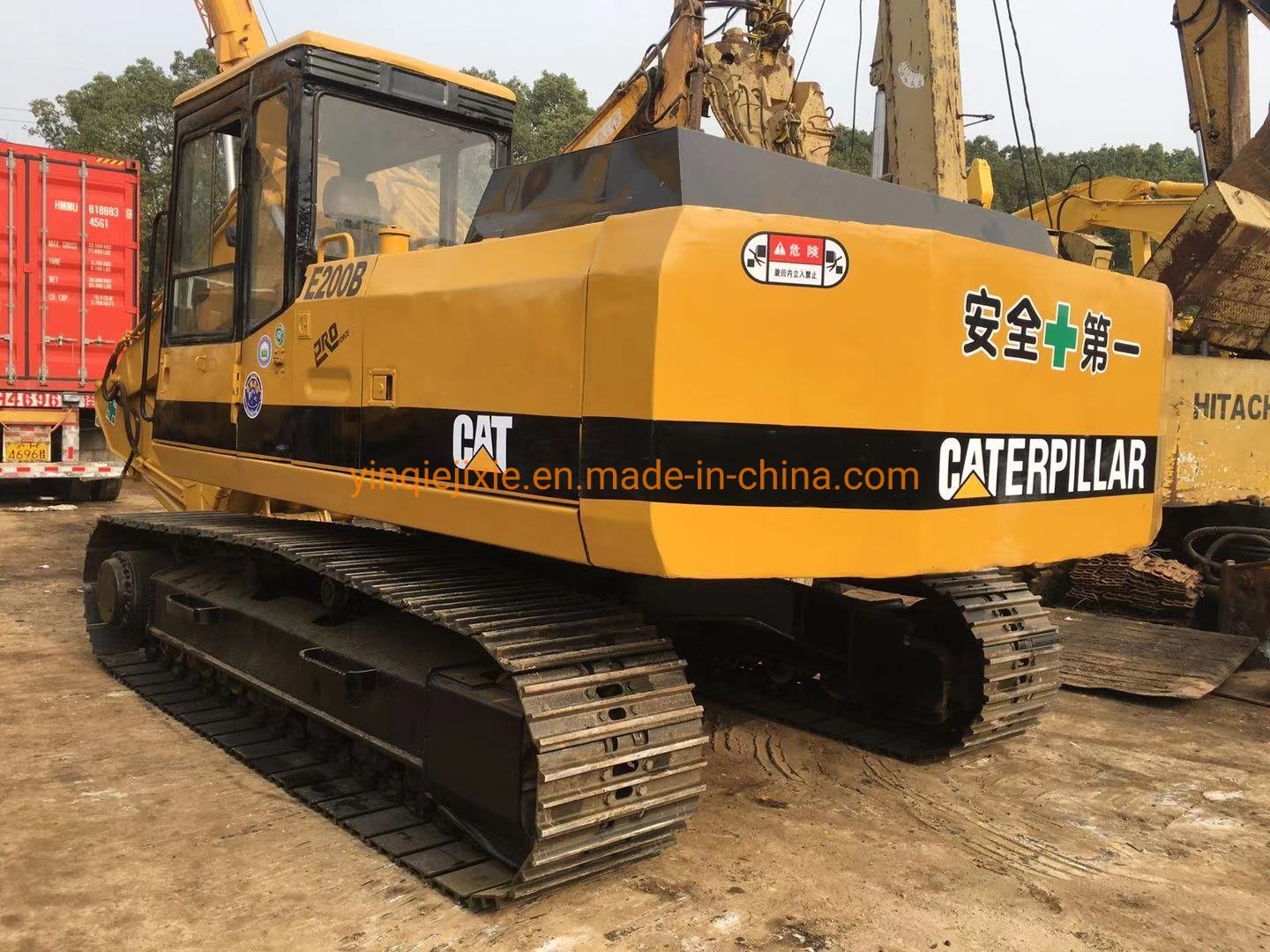 China 
                Excavadora utilizada Cat E200b usadas de excavadora Caterpillar E200B Excavadora excavadora Cat 0.7cbm
             proveedor