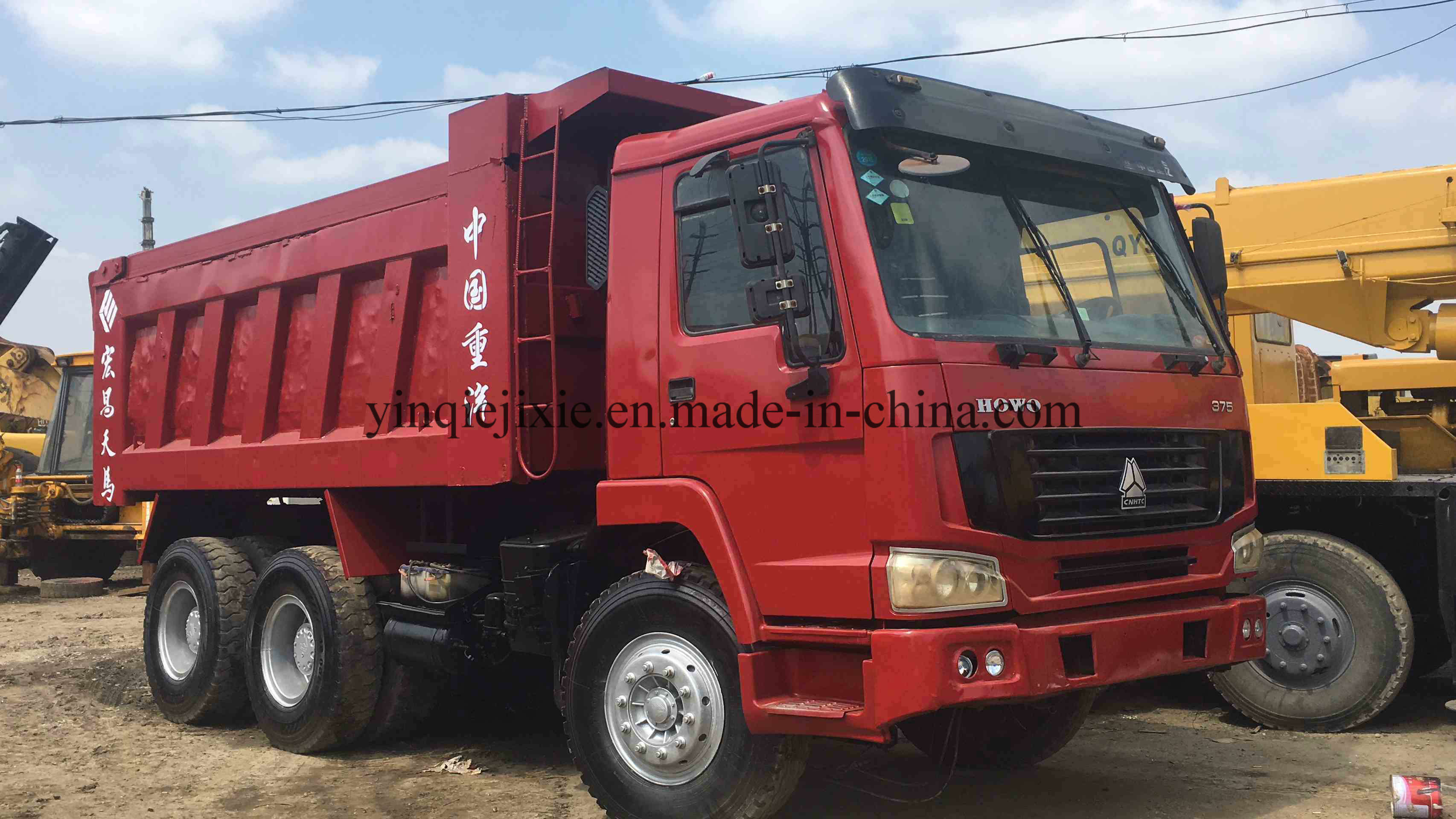 China 
                Gebrauchte HOWO 375 Dump Truck in gutem Zustand von Trust Chinesischer Lieferant
             Lieferant