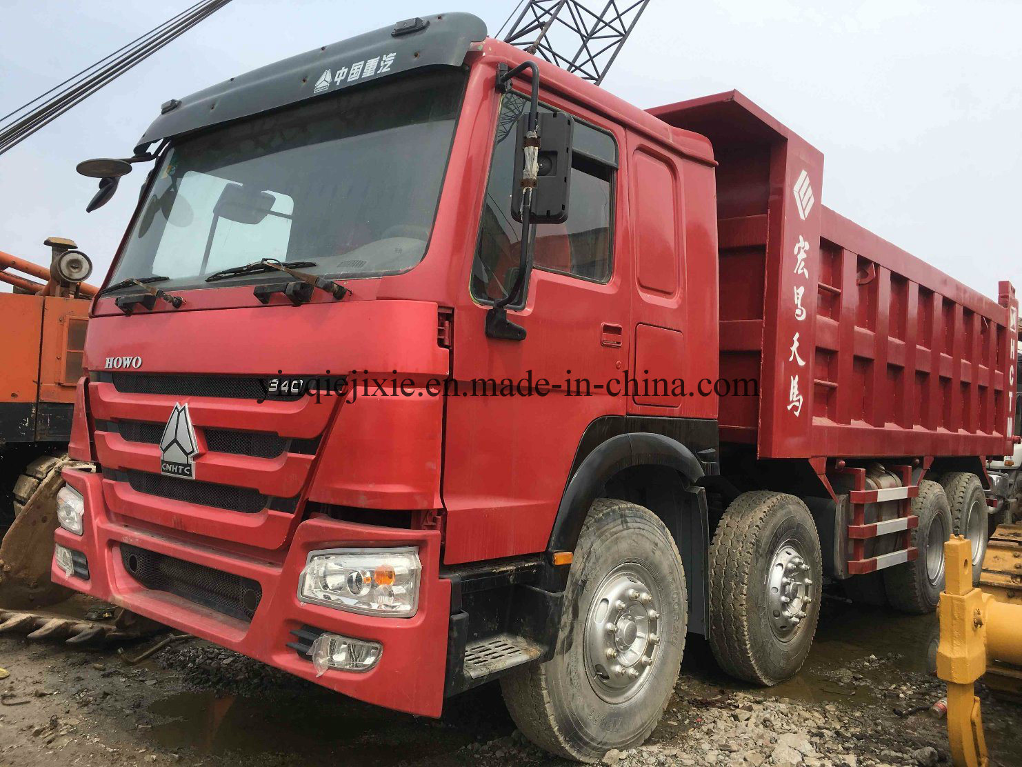 Chine 
                Utilisé HOWO Camion-benne en haute qualité avec un faible prix, d′occasion HOWO Camion-benne 340
             fournisseur