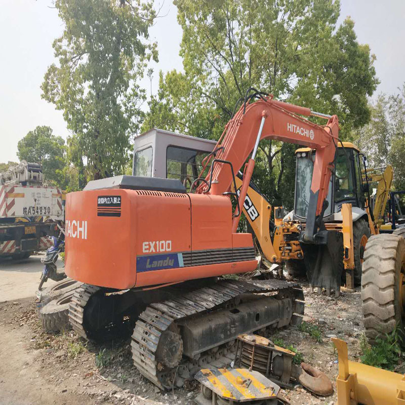 
                중고 Hitachi Ex100, Ex100-1 10t Crawler 굴삭기 오리지널, Conditoin for Sale 운영
            