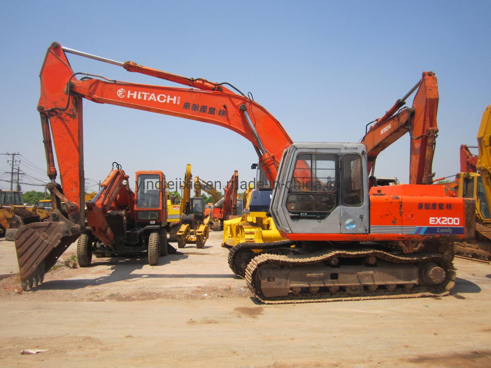 
                Utilizadas escavadoras fabricadas para o Japão Hitachi Ex200-1 Hitachi Ex200 para venda
            