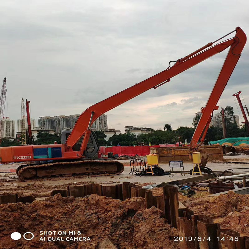 China 
                Usa Hitachi EX200 Aguilón largo Excavadora de 18m Japón maquinaria de construcción original de venta
             proveedor