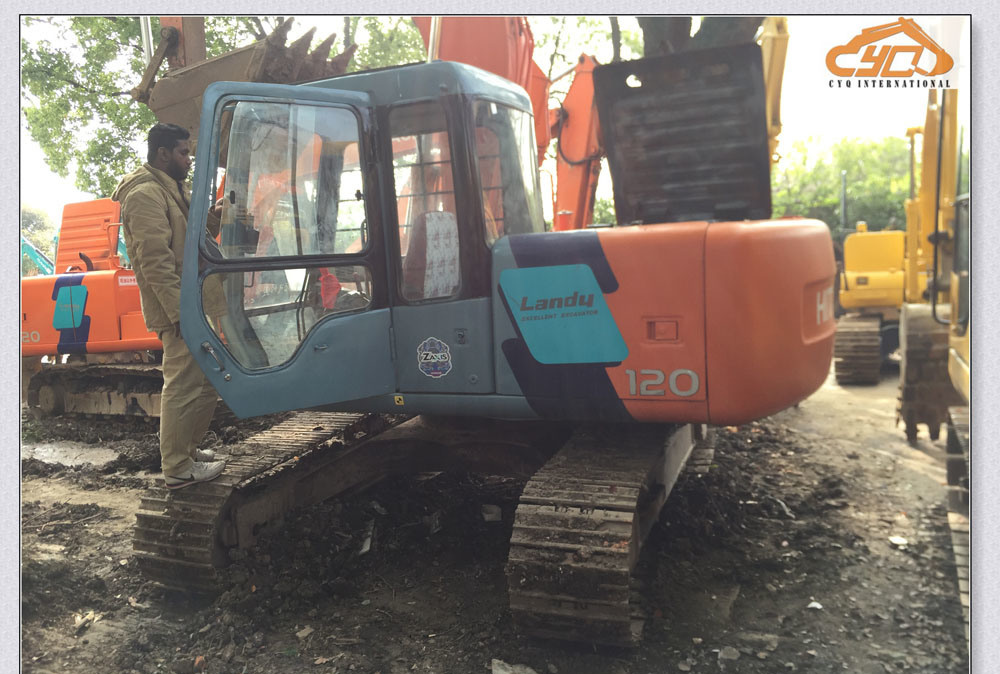 China 
                중고 Hitachi 굴삭기 Hitachi Ex120-2. 중고 Hitachi Ex120 유압식 굴삭기 판매
             supplier