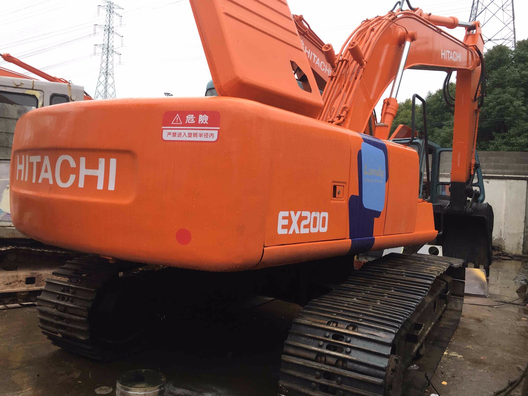 
                Used Hitachi Excavator Original Ex200-3 for Sale
            