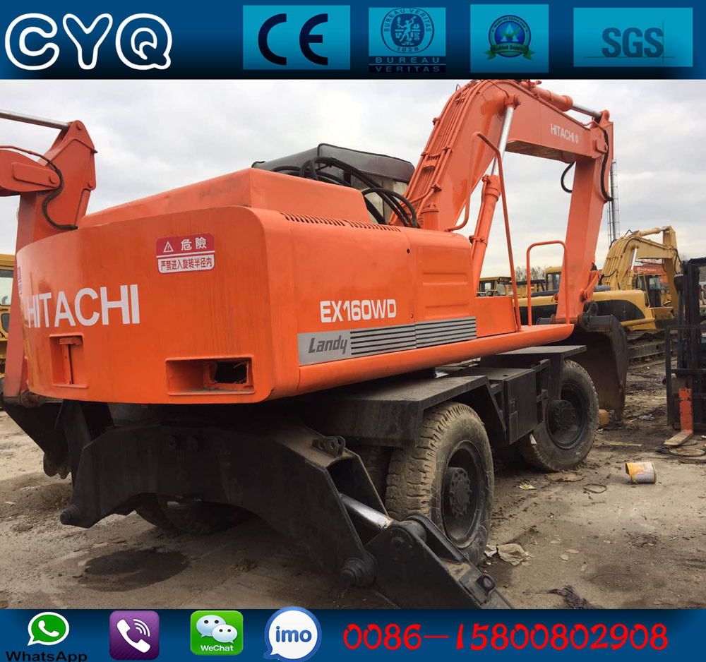 
                Excavatrice à roues utilisé Hitachi Hitachi EX160WD
            