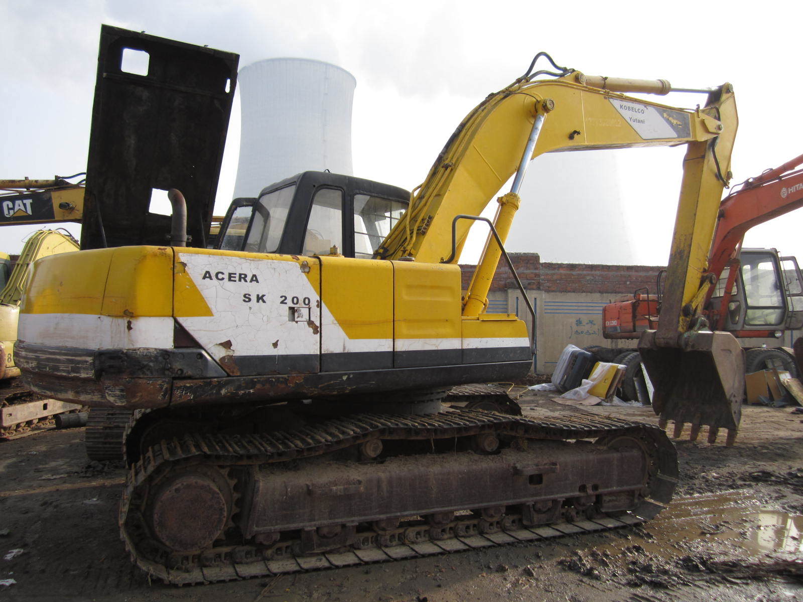 Used Hydraulic Excavator Kobelco Sk200.3, Used Diggers