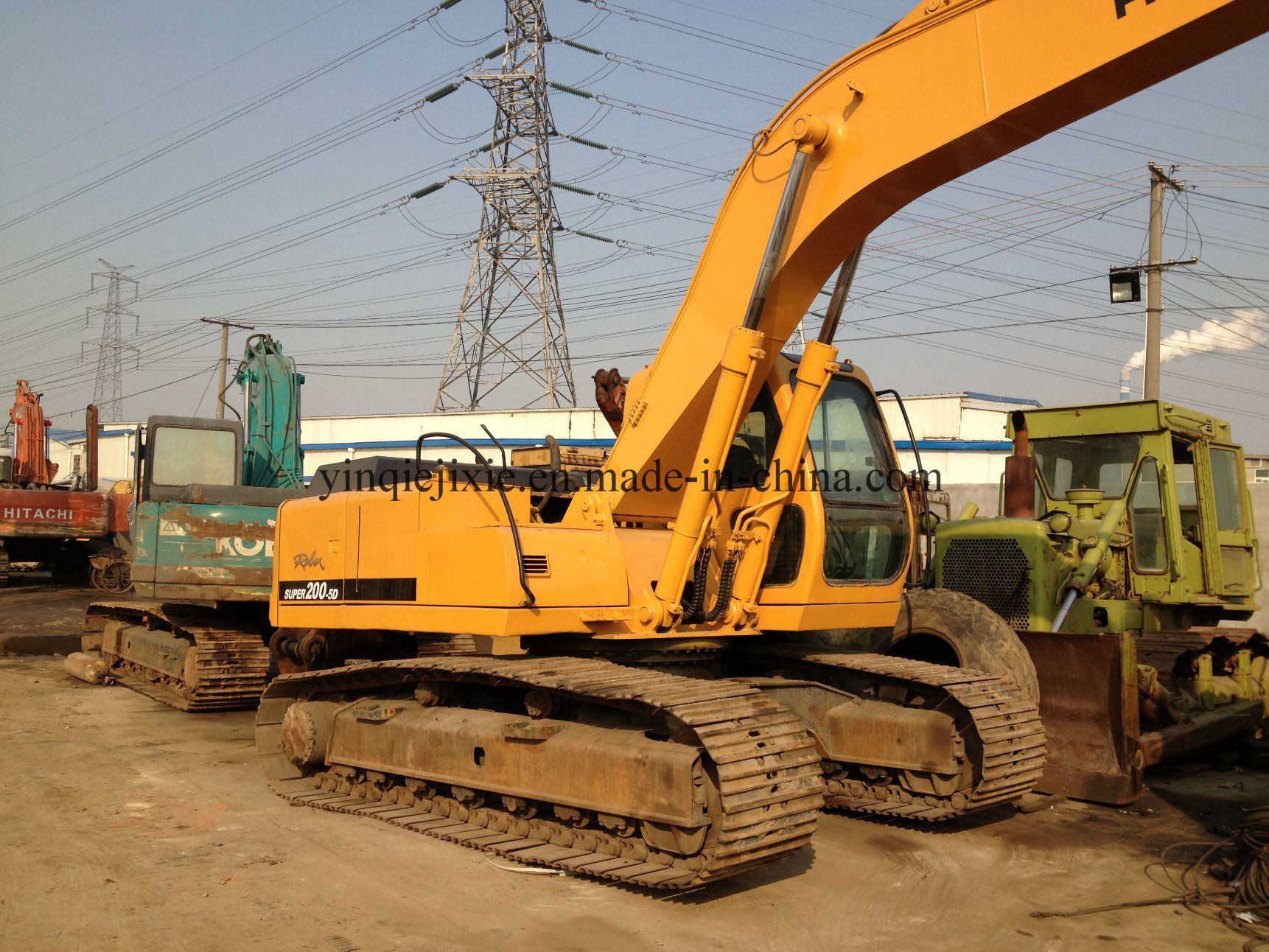 China 
                Usados Hyundai 200-5D Pala excavadora de segunda mano Hyundai 200 en venta
             proveedor