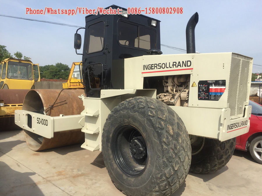 Used Ingersoll Rand SD100d Roller, Used Vibratory Roller, 10t Compactor