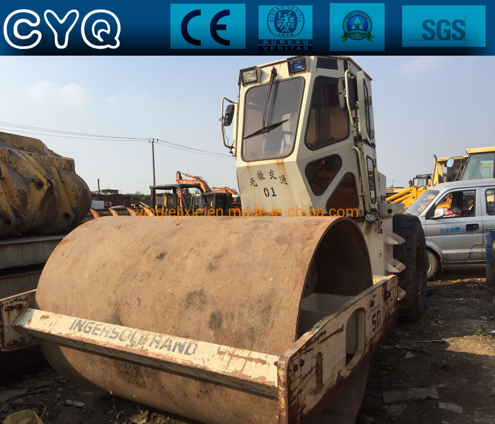 Used Ingersollrand SD100d Used Road Roller, Used Vibratory Roller with Cummins Engine