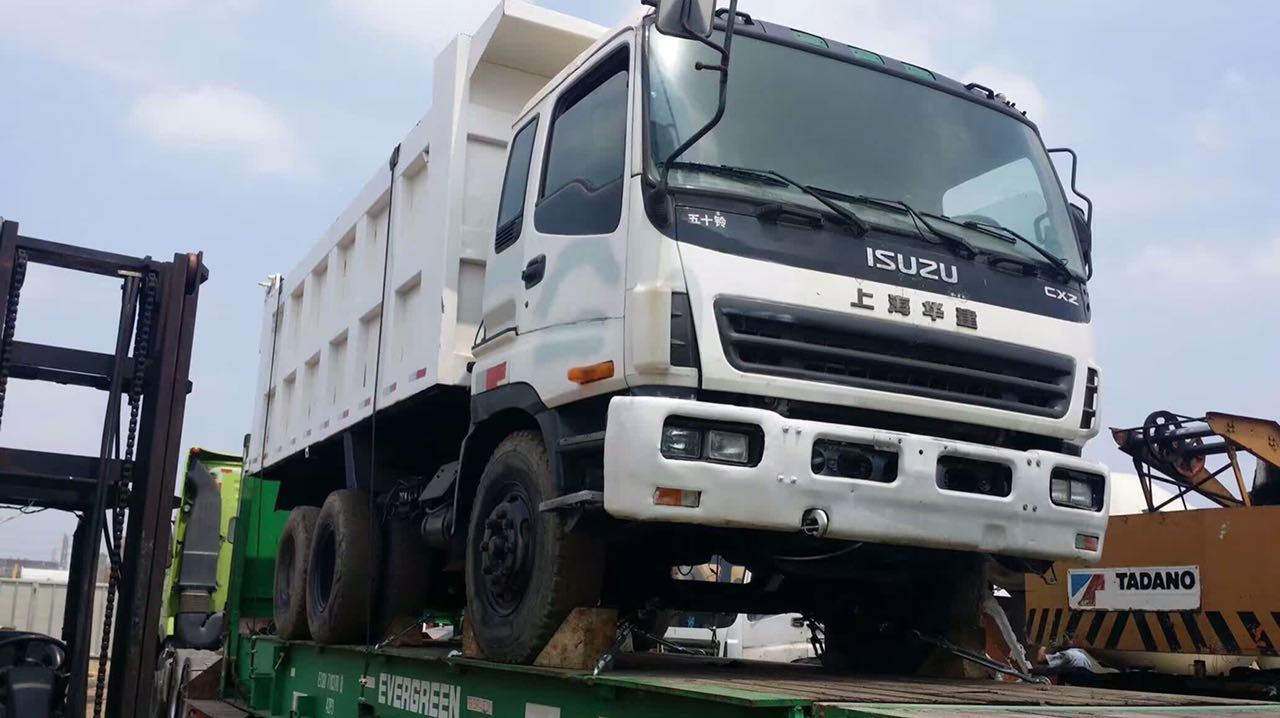 China 
                중고 Isuzu 덤프 트럭, 일본 정품 트럭 Isuzu 판매 브랜드
             supplier