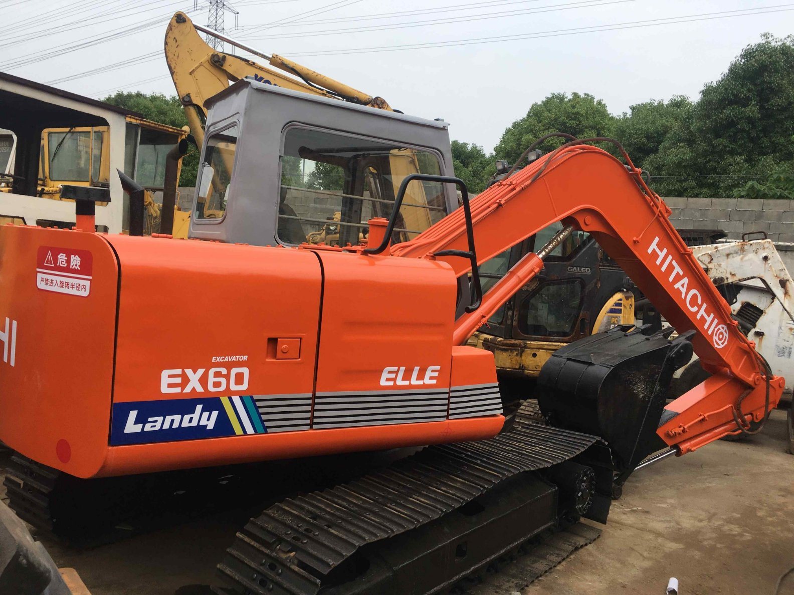 Used Japan Hitachi Ex60-1 Excavator with Good Condition for Hot Sale