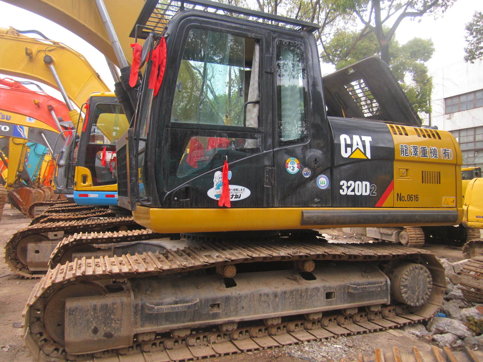 Used Japan Made Caterpillar 320d Excavator for Sale