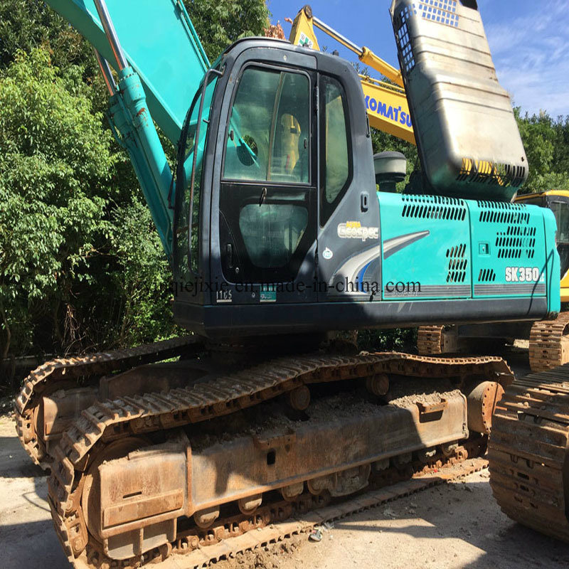 Used Japan Made Excavator Kobelco Sk350LC-8 with Great Condition