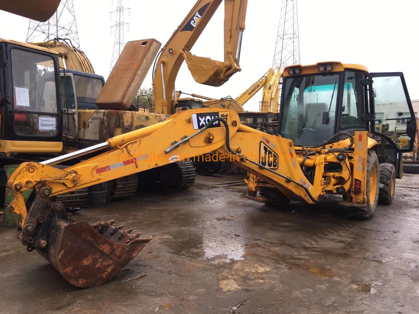 China 
                중고 JCB 3cx 백호 로더, 원래 스키드 스티어 로더
             supplier