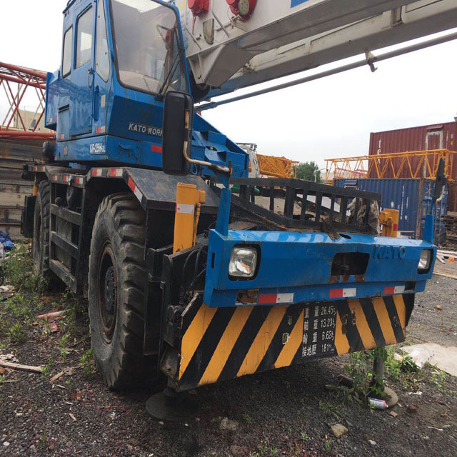 Chine 
                Utilisé de la KATO 25 tonnes en terrain accidenté Crane
             fournisseur