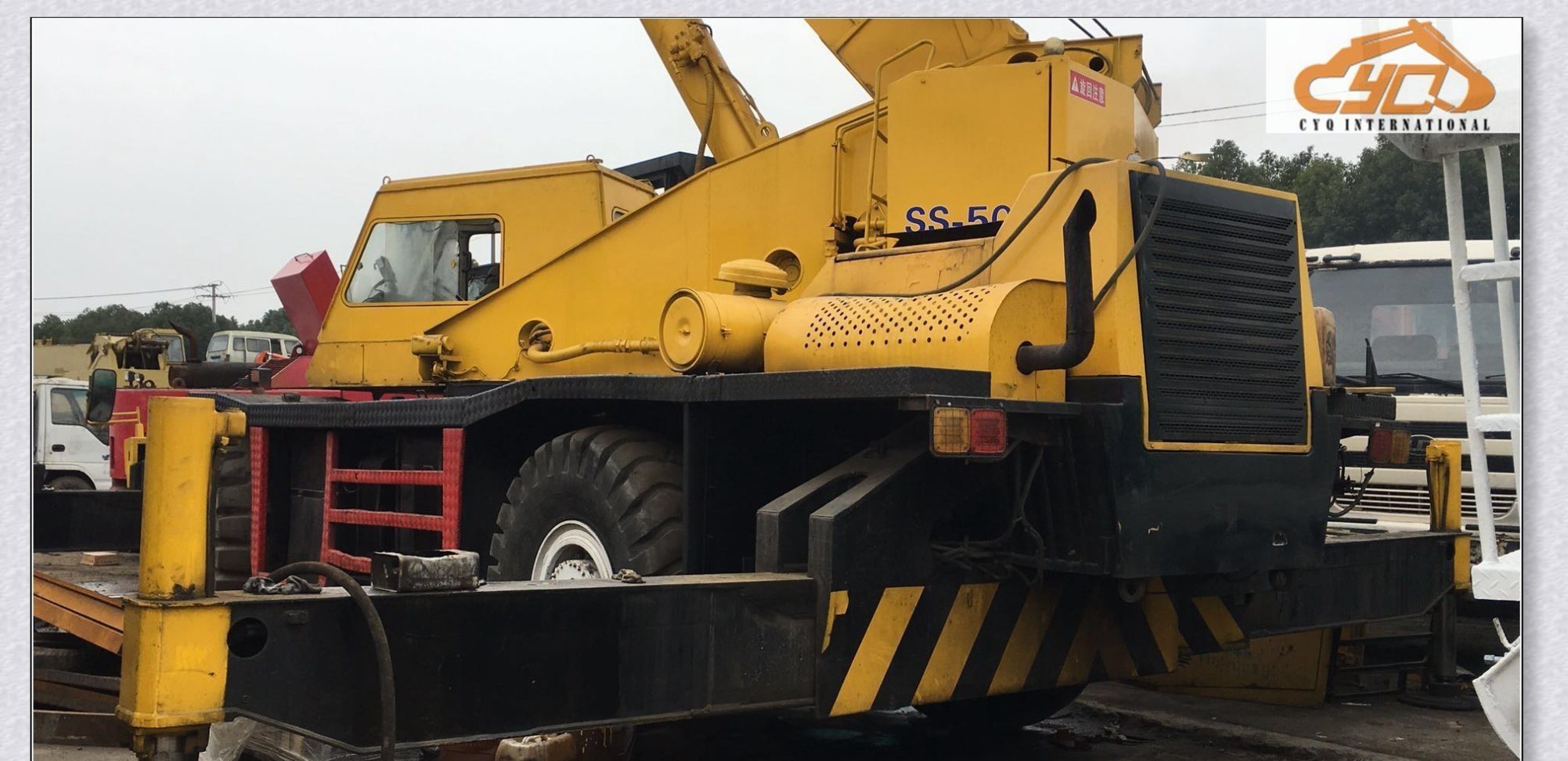 
                Utilisé de la KATO 50t un terrain accidenté Crane, camion grue Grue de terrain, utilisé sécheresse, 50t pour la vente de grue
            