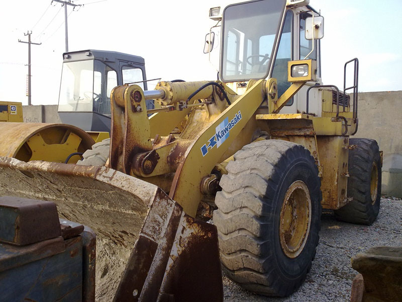 Used Kawasaki Wheel Loader 85z, Original From Japan