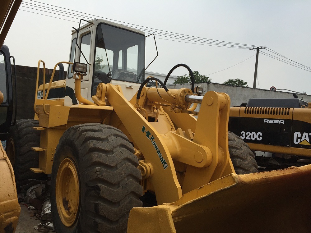 Used Kawasaki Wheel Loader (Kawasaki 85Z) with Good Condition