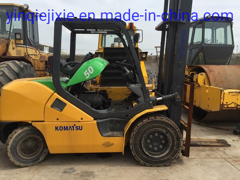 China 
                Komats 5ton Forklift for Sale 、オリジナルの日本フォークリフトを使用
             supplier