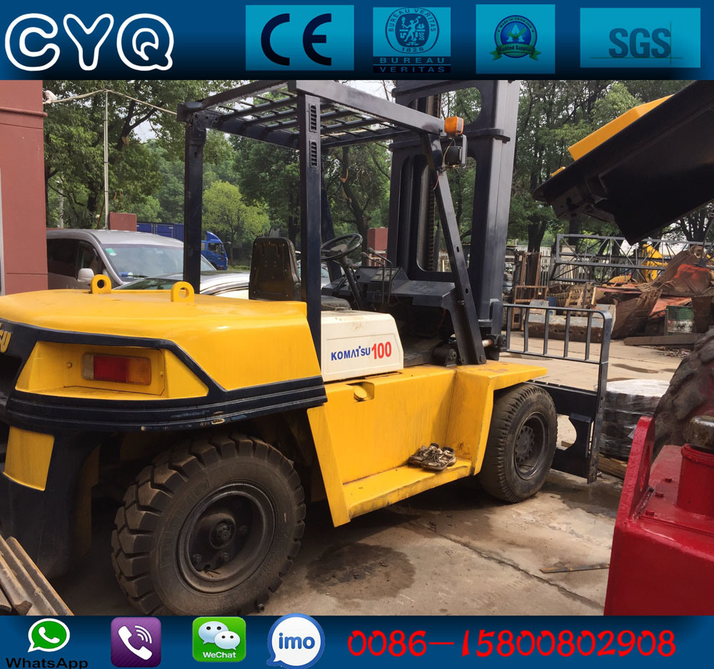 Cina 
                Usato Komatsu 10t carrello elevatore Komatsu Fd100 Komatsu 10t Diesel
             fornitore