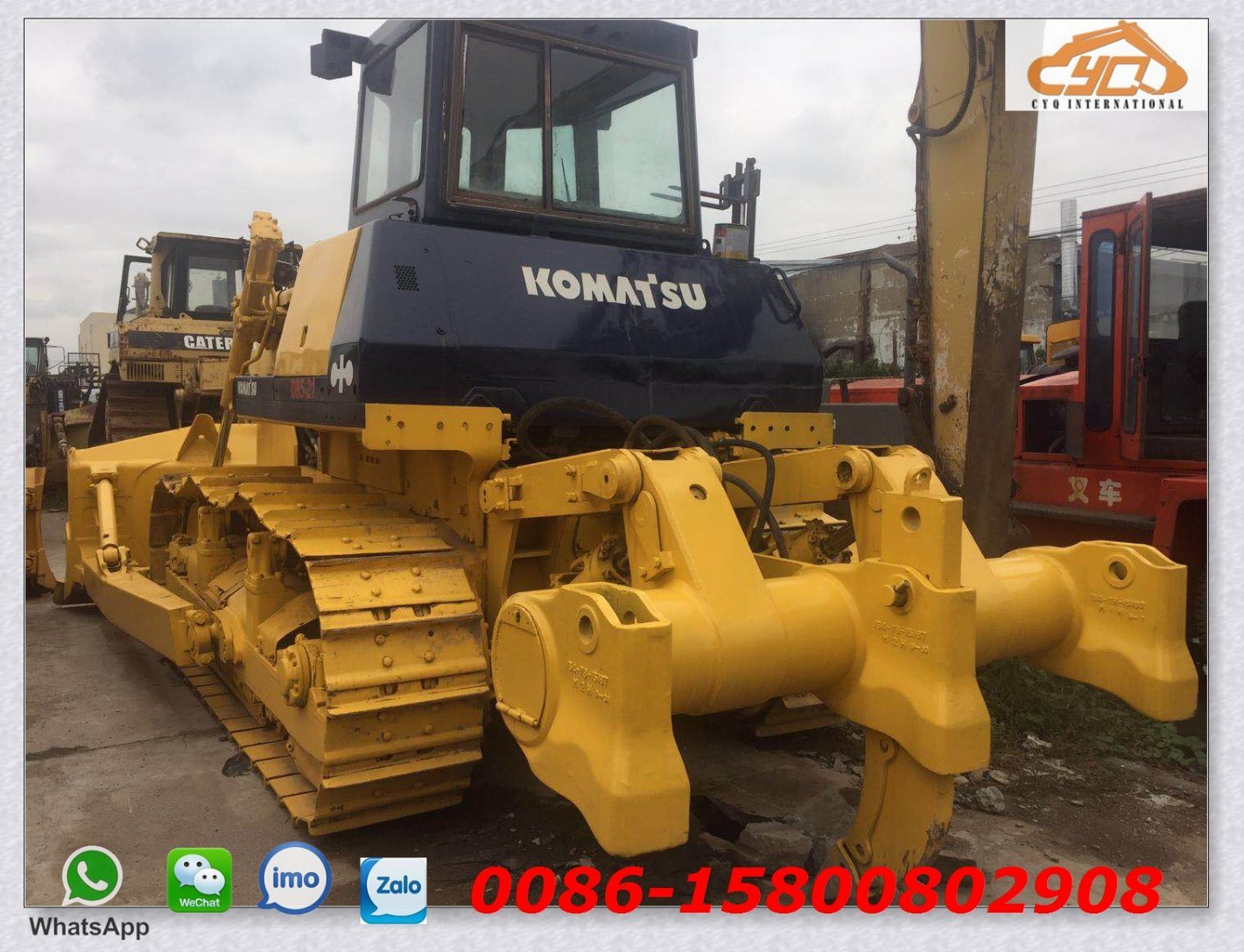 Chine 
                Utilisé des bulldozers Komatsu Komatsu D85A-21 avec lame de nivelage pour la vente
             fournisseur