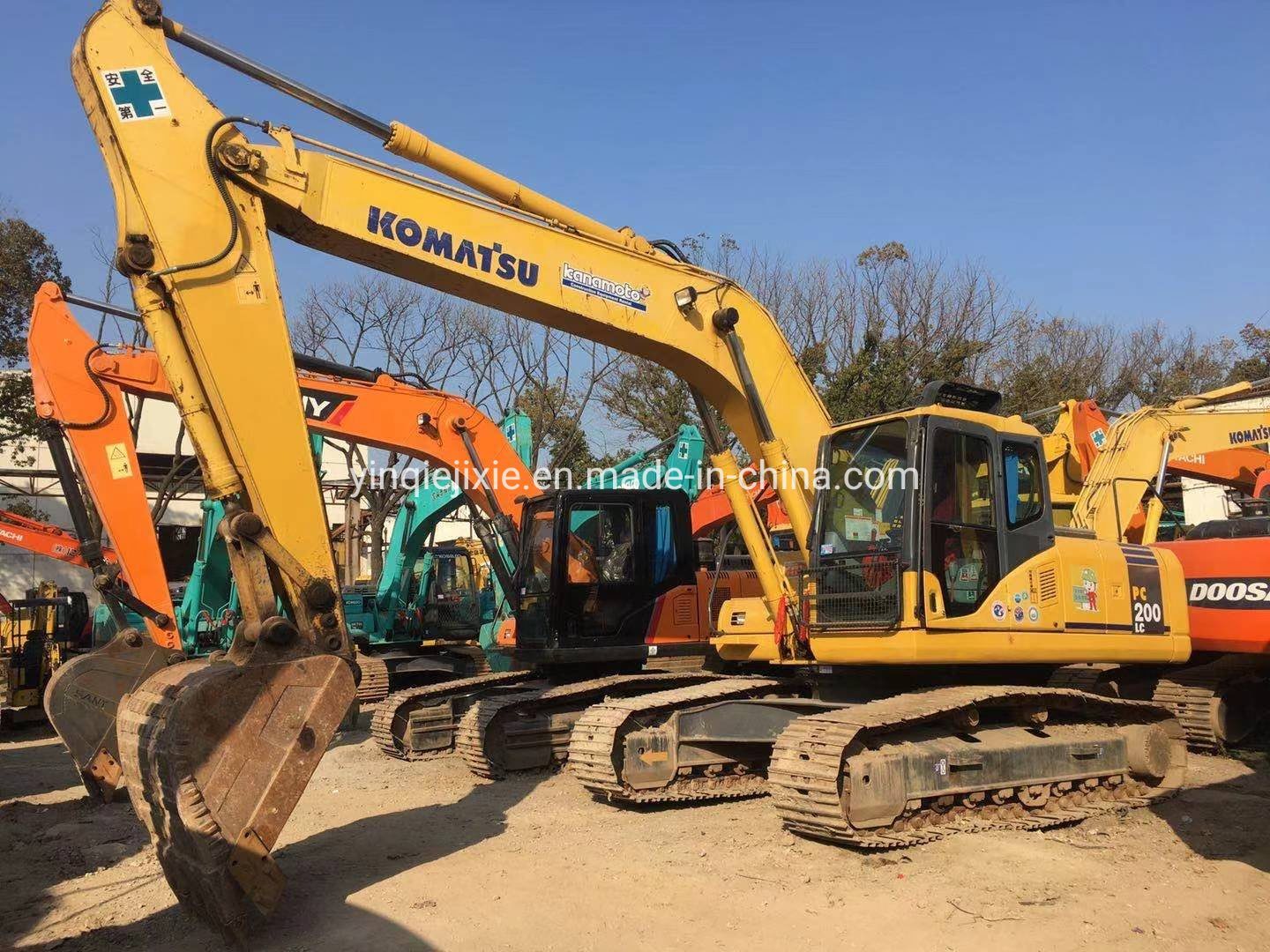 
                Usadas de excavadora Komatsu PC200-7 Komatsu Japón hizo excavadora excavadora de 20 ton.
            