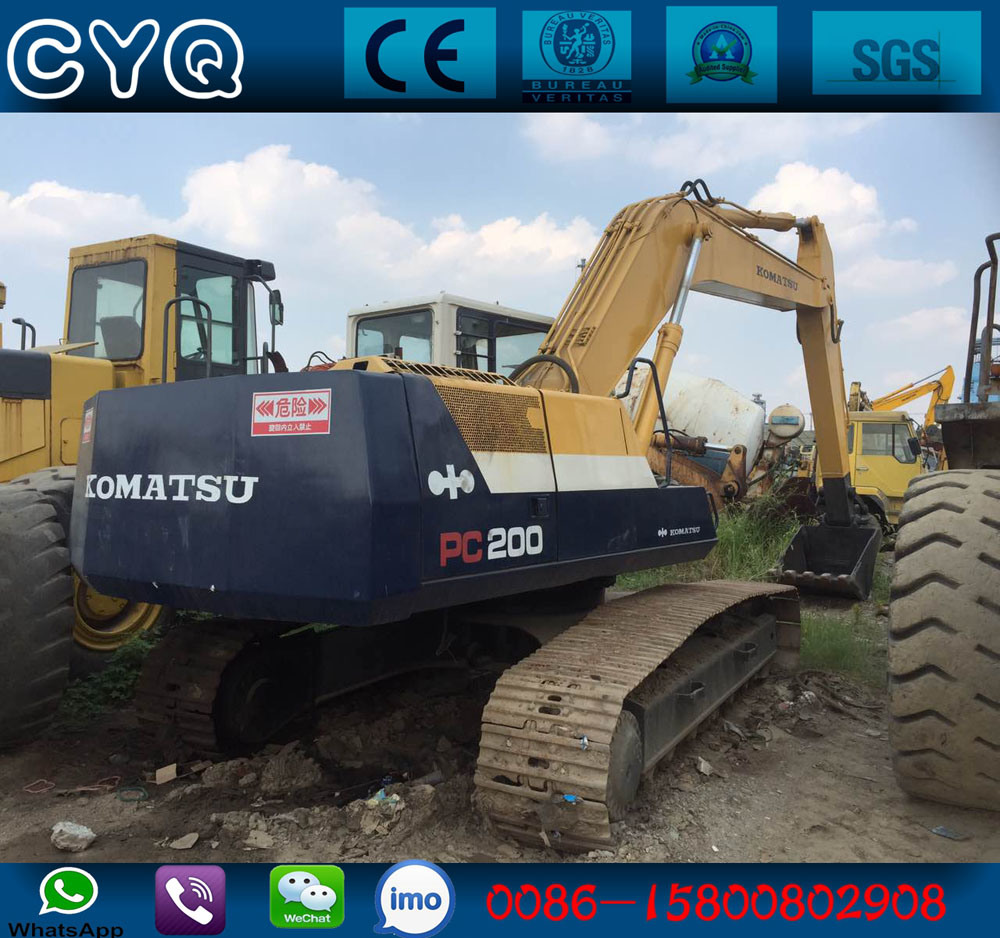 China 
                Used Komatsu Hydraulic Excavators PC200-5
             supplier