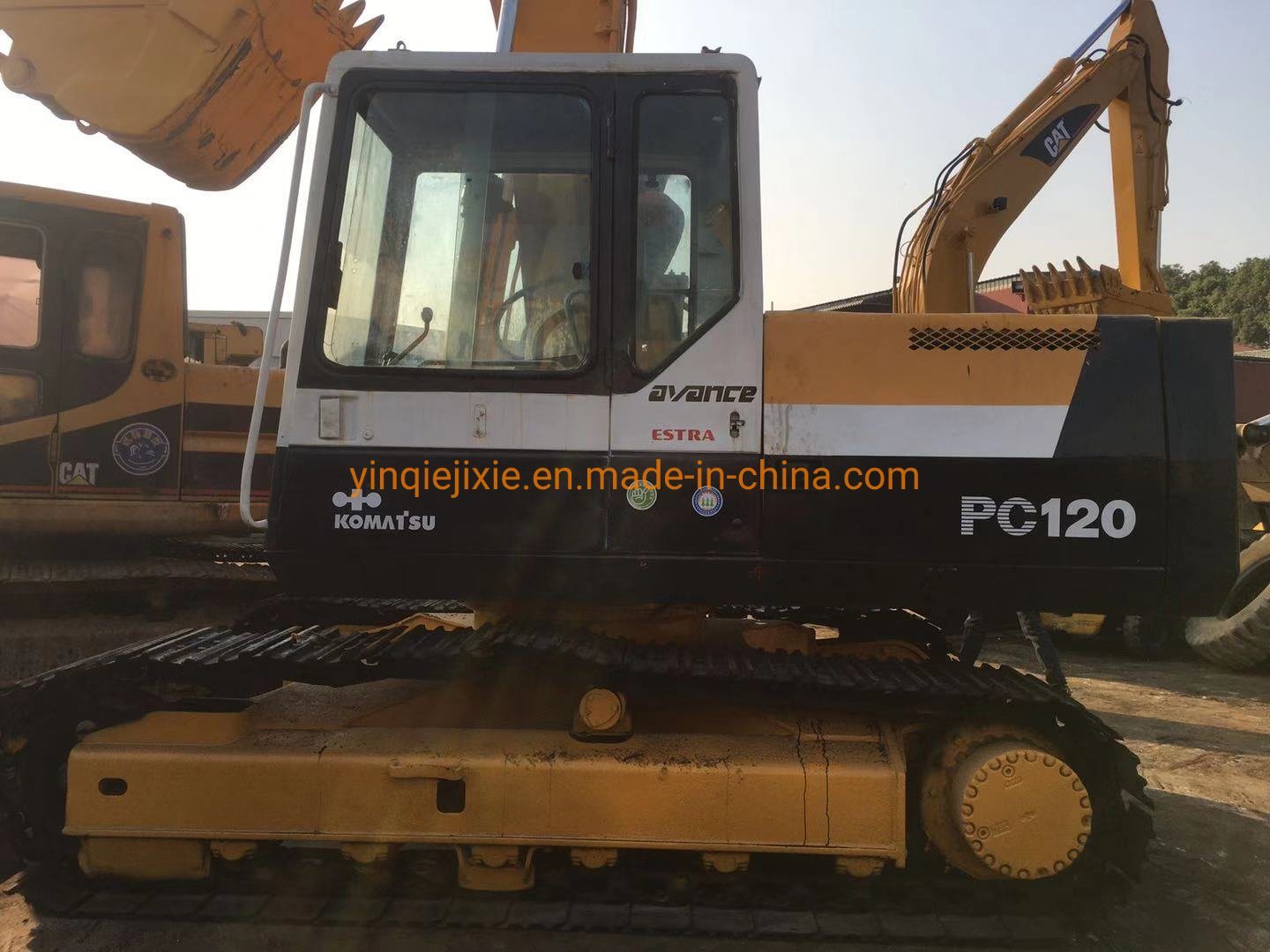 
                중고 Komatsu PC120-5 굴삭기 일본 오리지널 Komatsu 굴삭기 PC120 사용
            