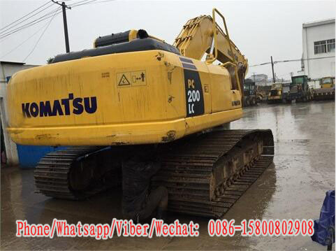 Chine 
                Utilisé Komatsu PC200LC-8 de machines pour la vente d′excavatrice à chenilles
             fournisseur