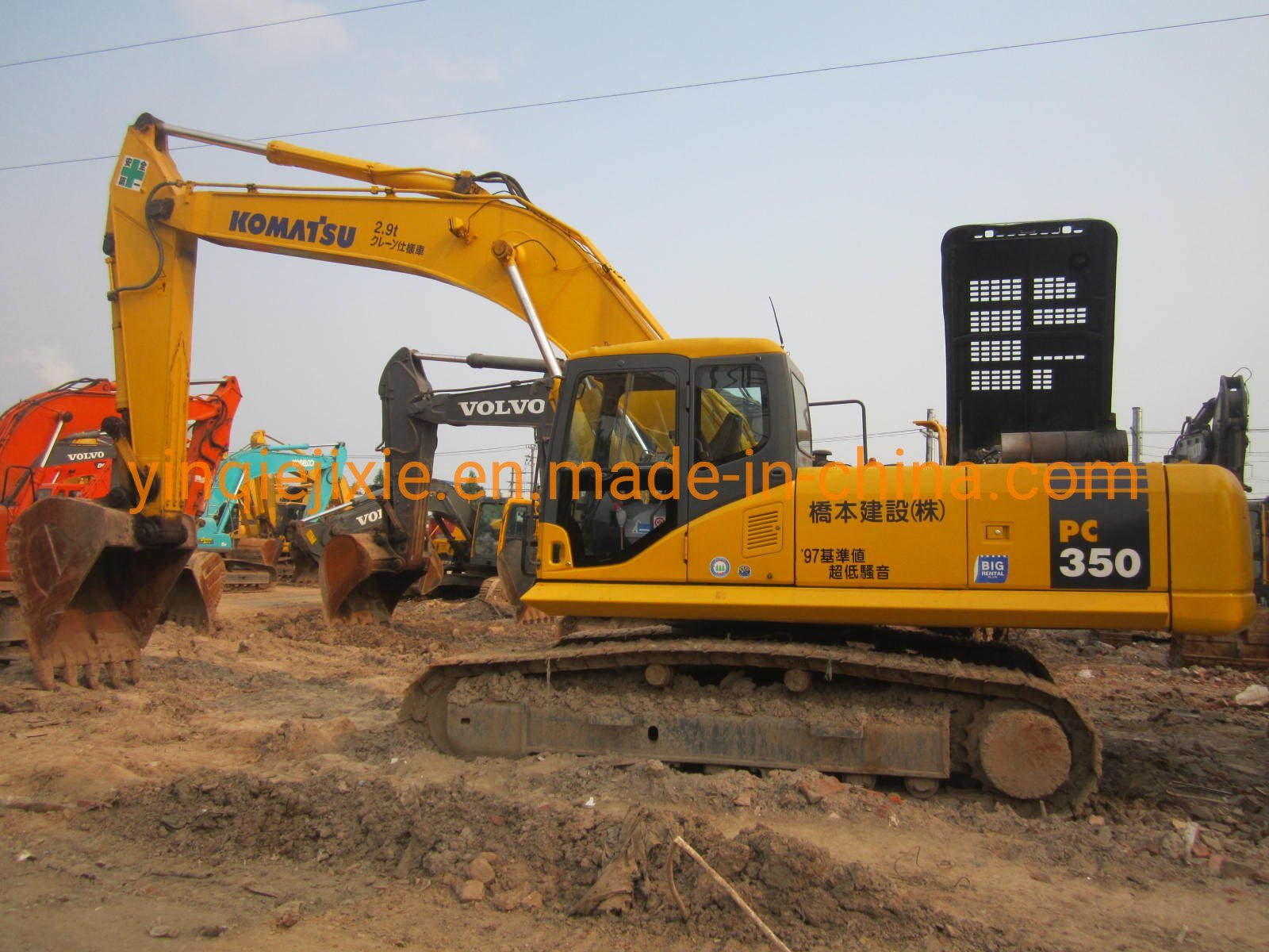 Used Komatsu PC350-7 Crawler Excavator Komatsu PC300 Excavator Komatsu PC200 Excavators