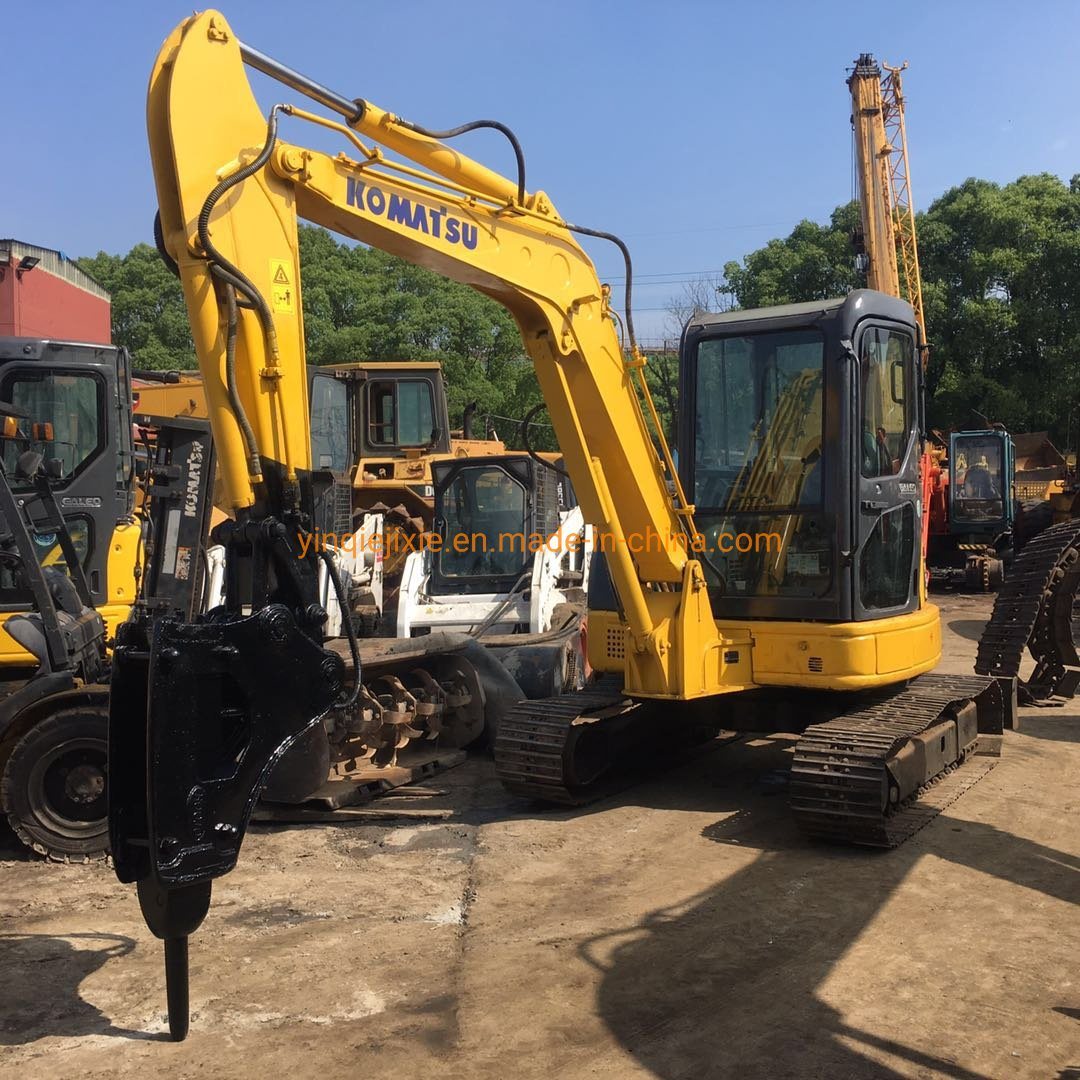 China 
                Used Komatsu PC55 Mini Excavator with Jack Hammer, Komatsu PC55mr-2 Small Excavator with Breaker
             supplier