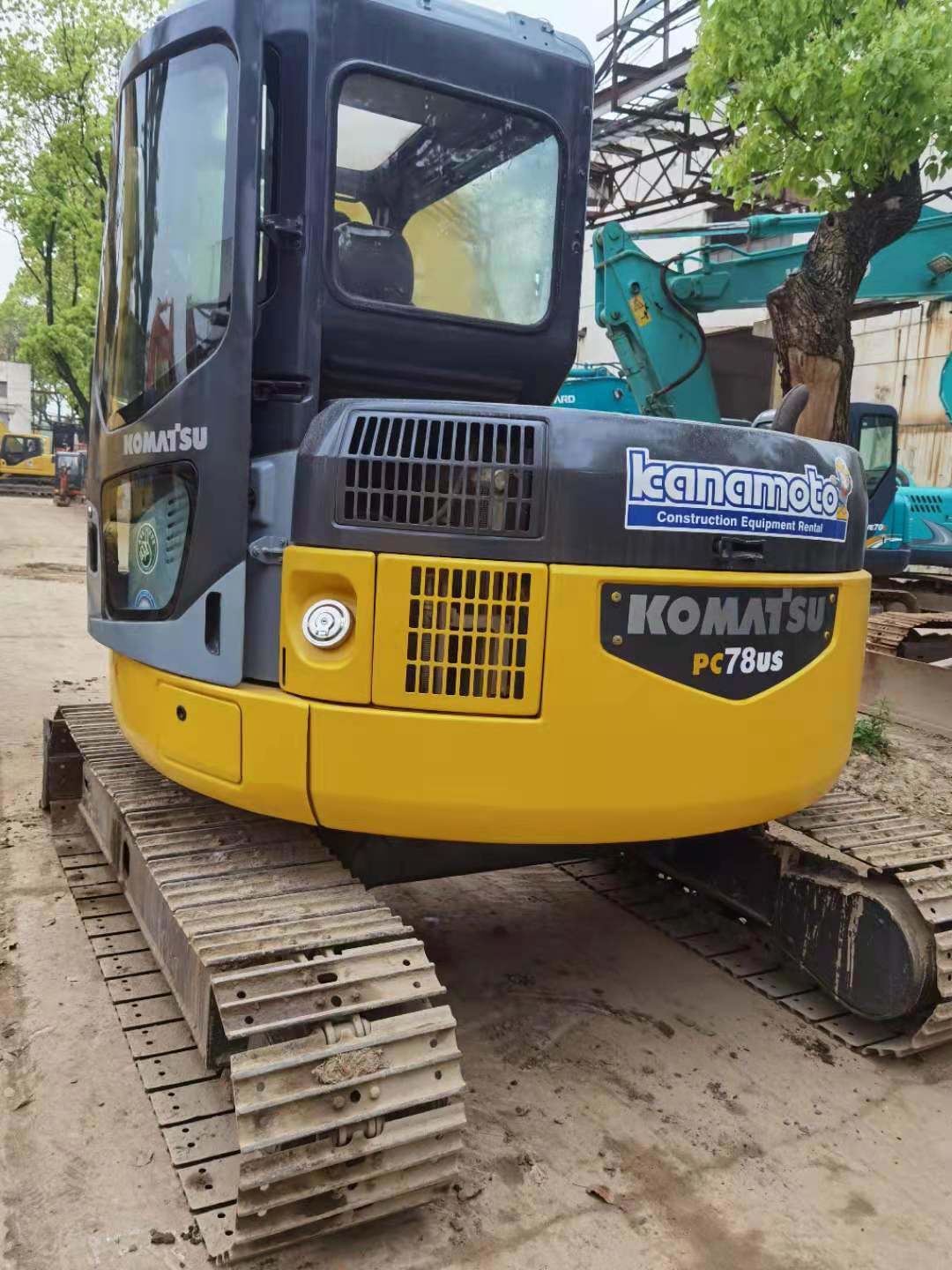 Used Komatsu PC78us Mini Excavator Komatsu PC78us Hydraulic Excavator