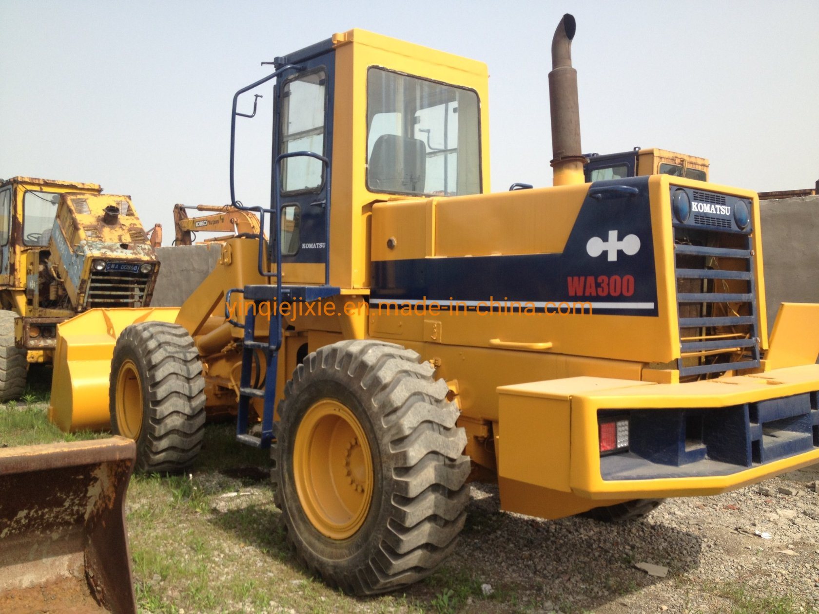 China 
                Usa Komatsu Wa300 cargadora de ruedas, equipos de construcción Komatsu WA300-1 en venta
             proveedor