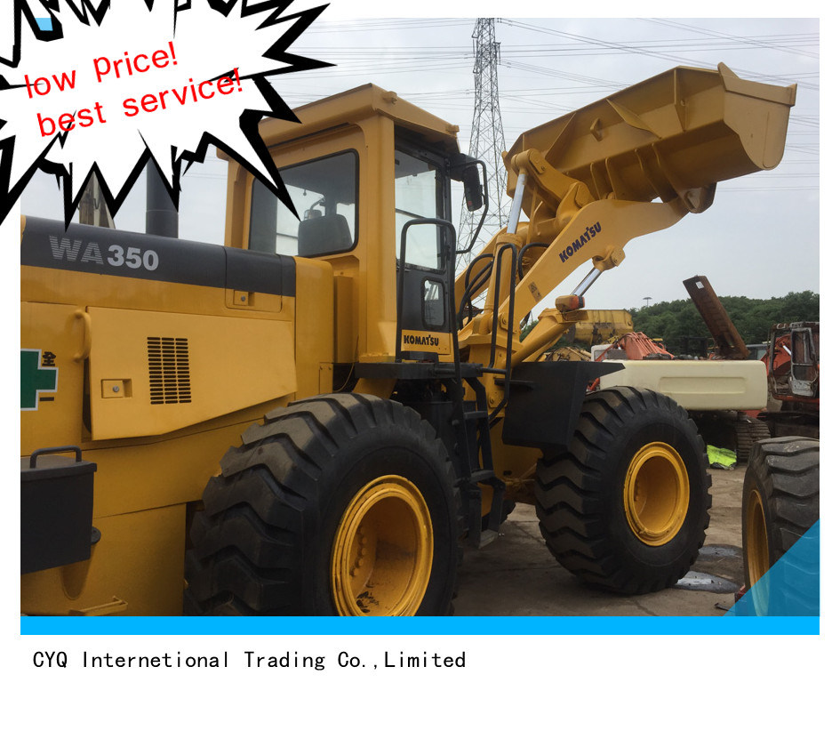 Used Komatsu Wheel Loader Wa350 in Hot Sale (Secondhand Komatsu Wa350)