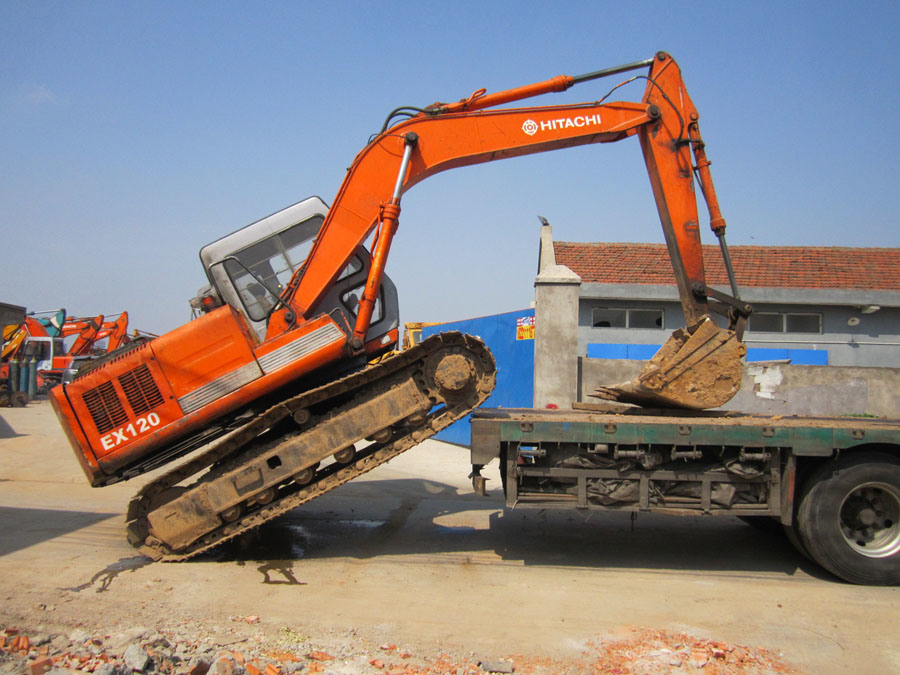Used Medium Hydraulic Excavator Hitachi Ex100