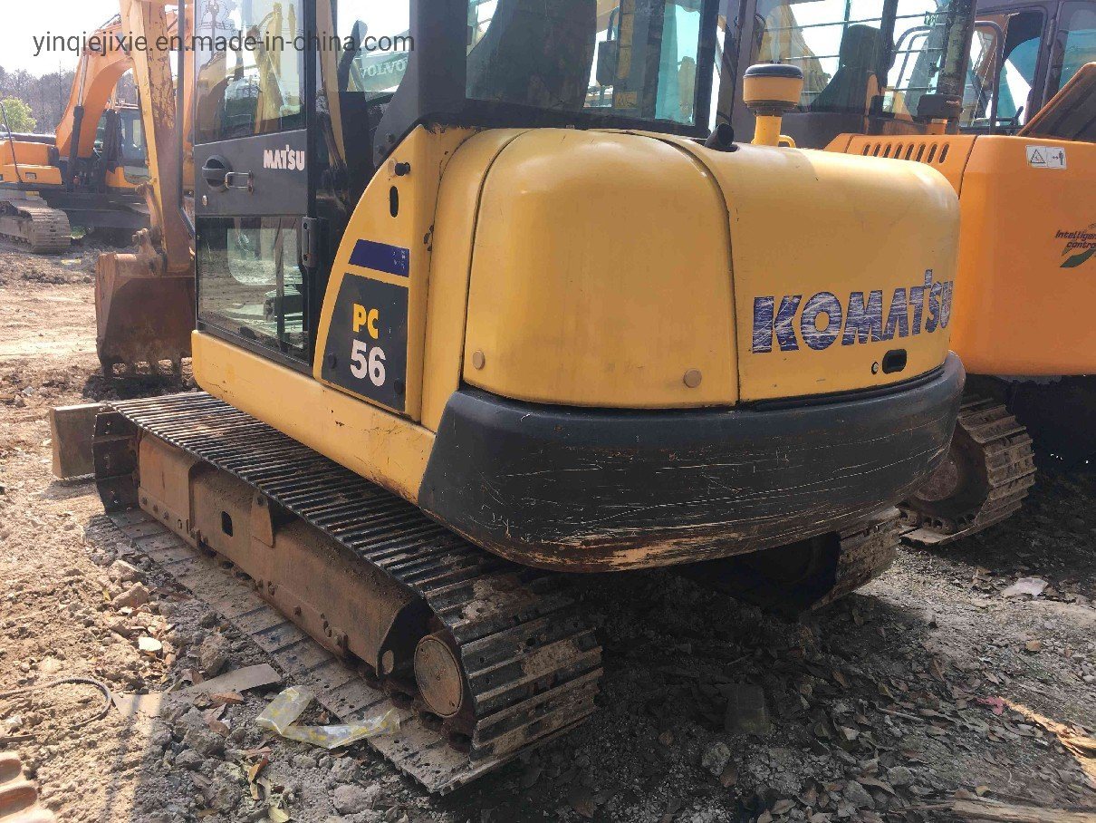 Used Mini Excavator Komatsu PC56 Original Japan for Sale PC55mr-2, PC60-7, PC35