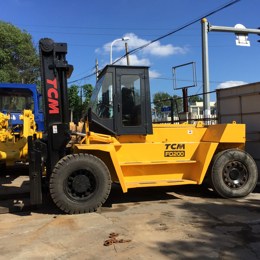 Used Orginal Tcm Forklift Fd200 & 20ton for Sale