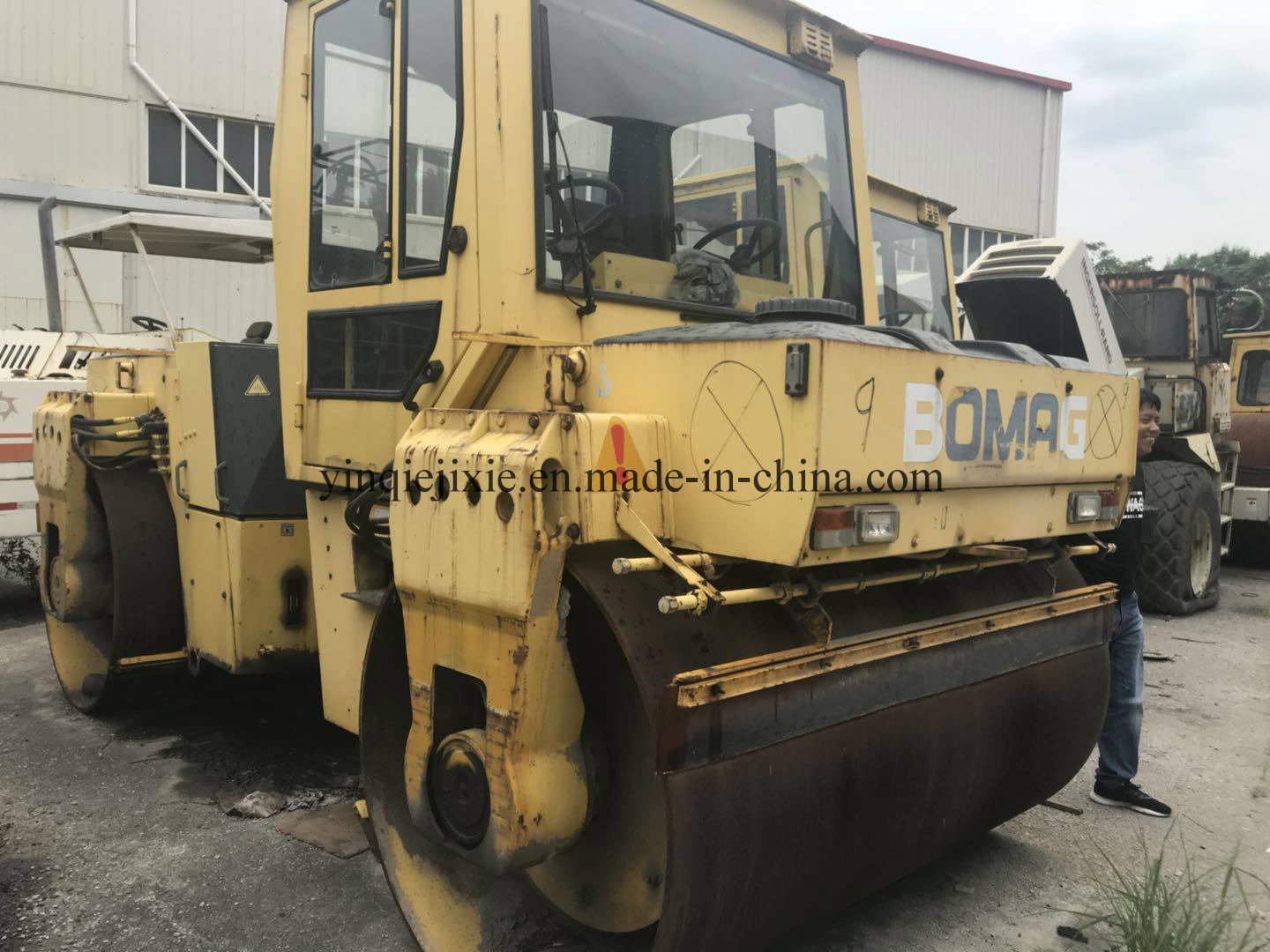 Used Original Bomag Bw202 Ad-2 Road Roller in Hot Sale with Lowest Price