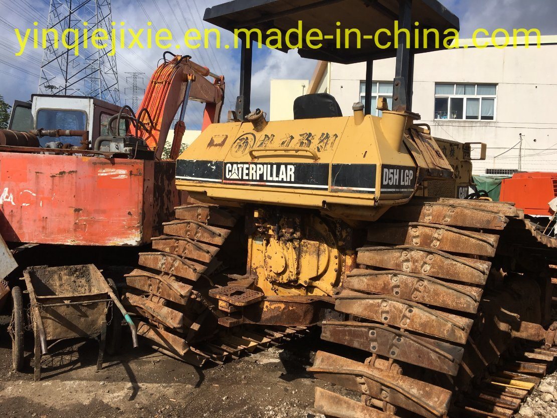 Used Original Cat D5h LGP Dozer with Swamp Track and Open Cabin