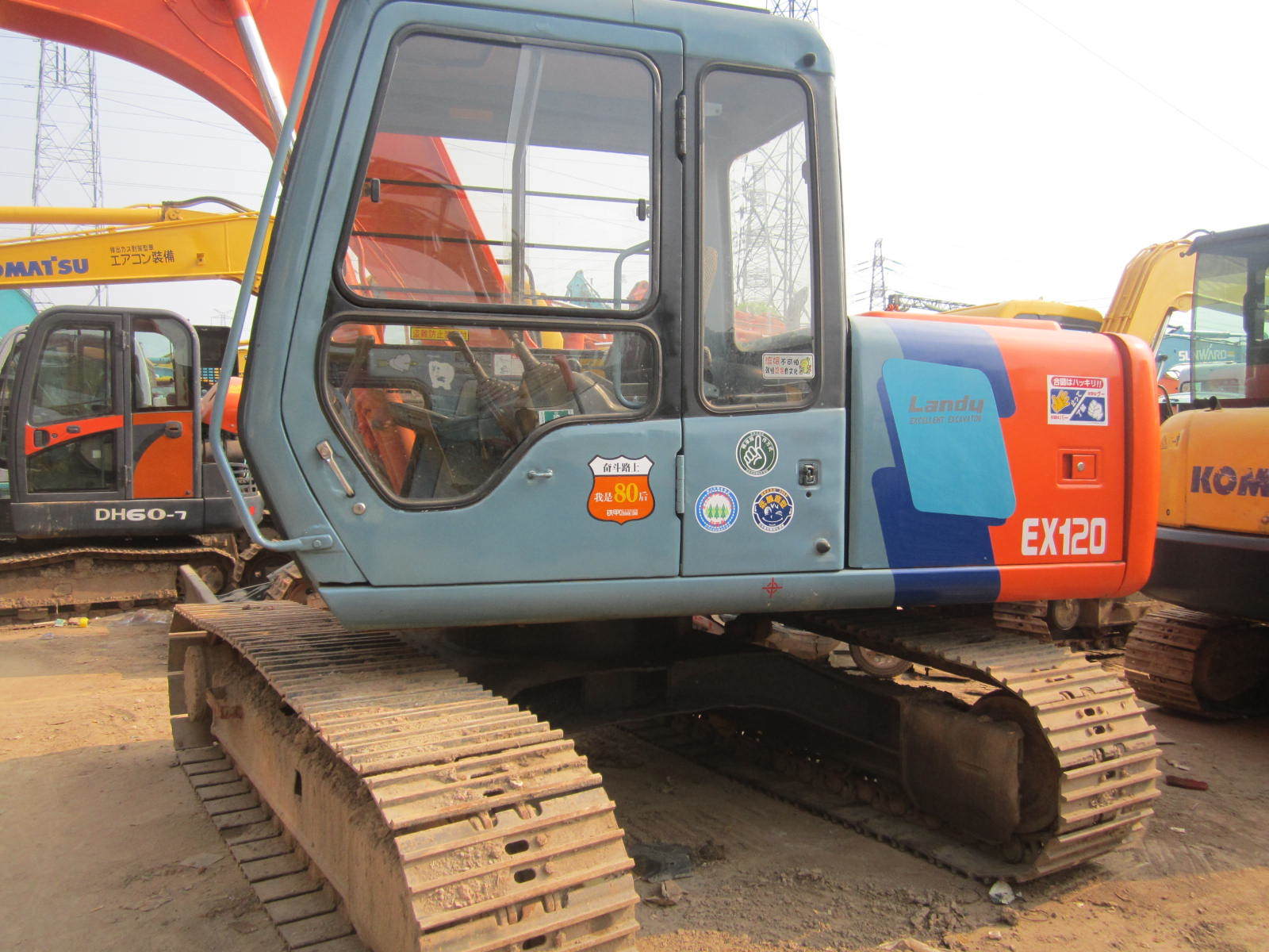 
                Used Original Hitachi Excavator Ex120-3
            