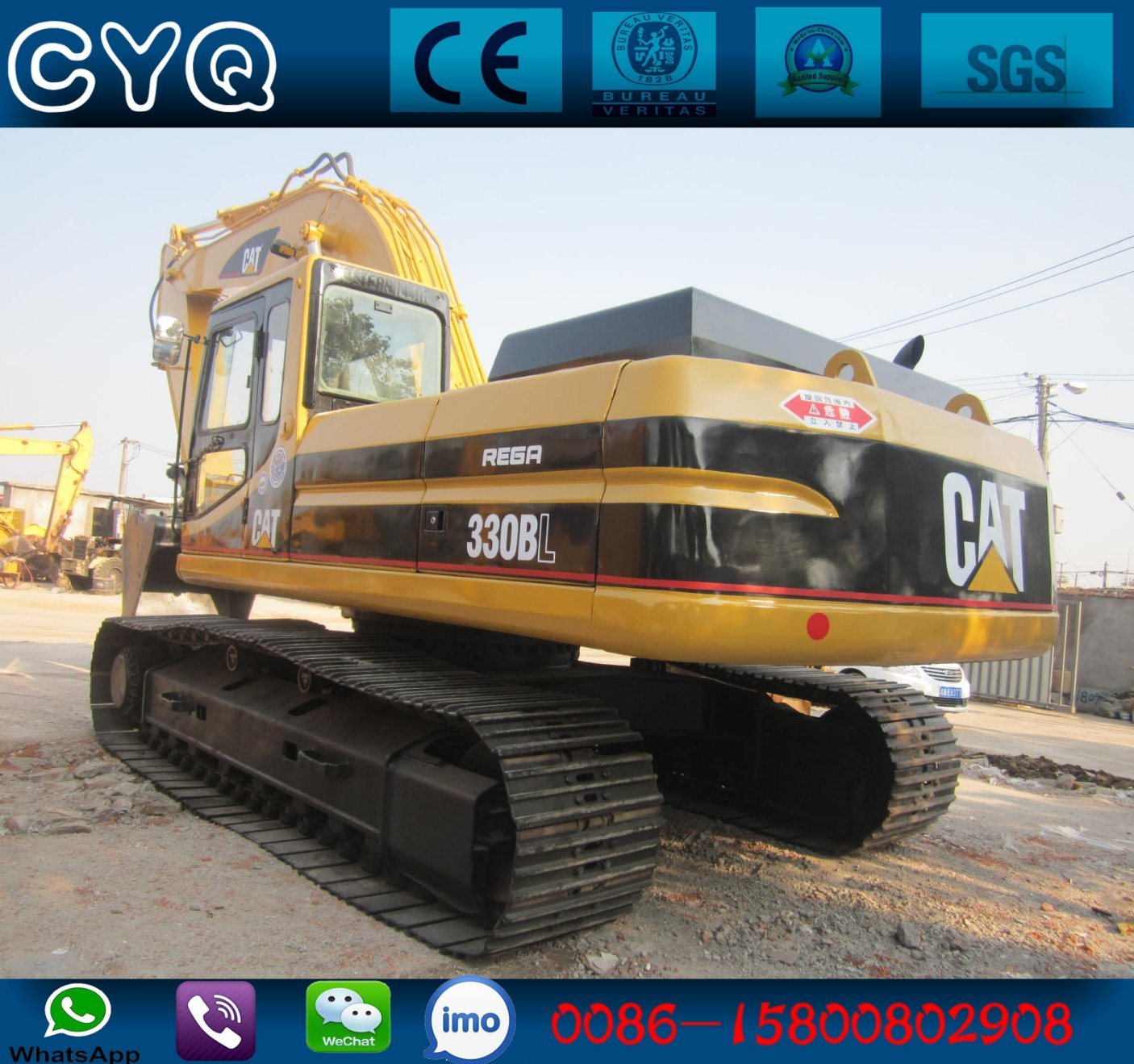 Used Original Hydraulic Excavator Cat 330bl Tracked Excavator Cat 330bl