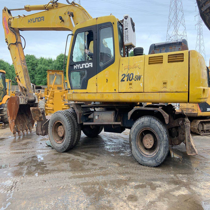 China 
                Gebruikte originele Hyundai 210/210-5 graafmachine op banden van Super Chinese Honest Leverancier te koop
             leverancier