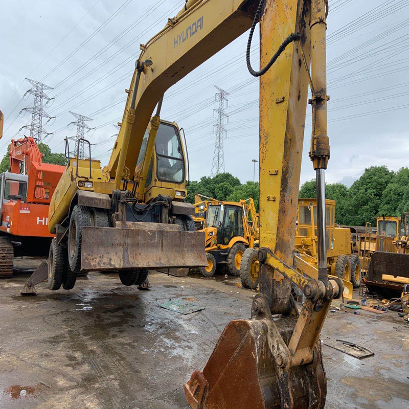 
                Gebraucht Original Hyundai 210/210-5 Radbagger im niedrigen Preis ab Chinesischer Treuhandlieferant zum Verkauf
            