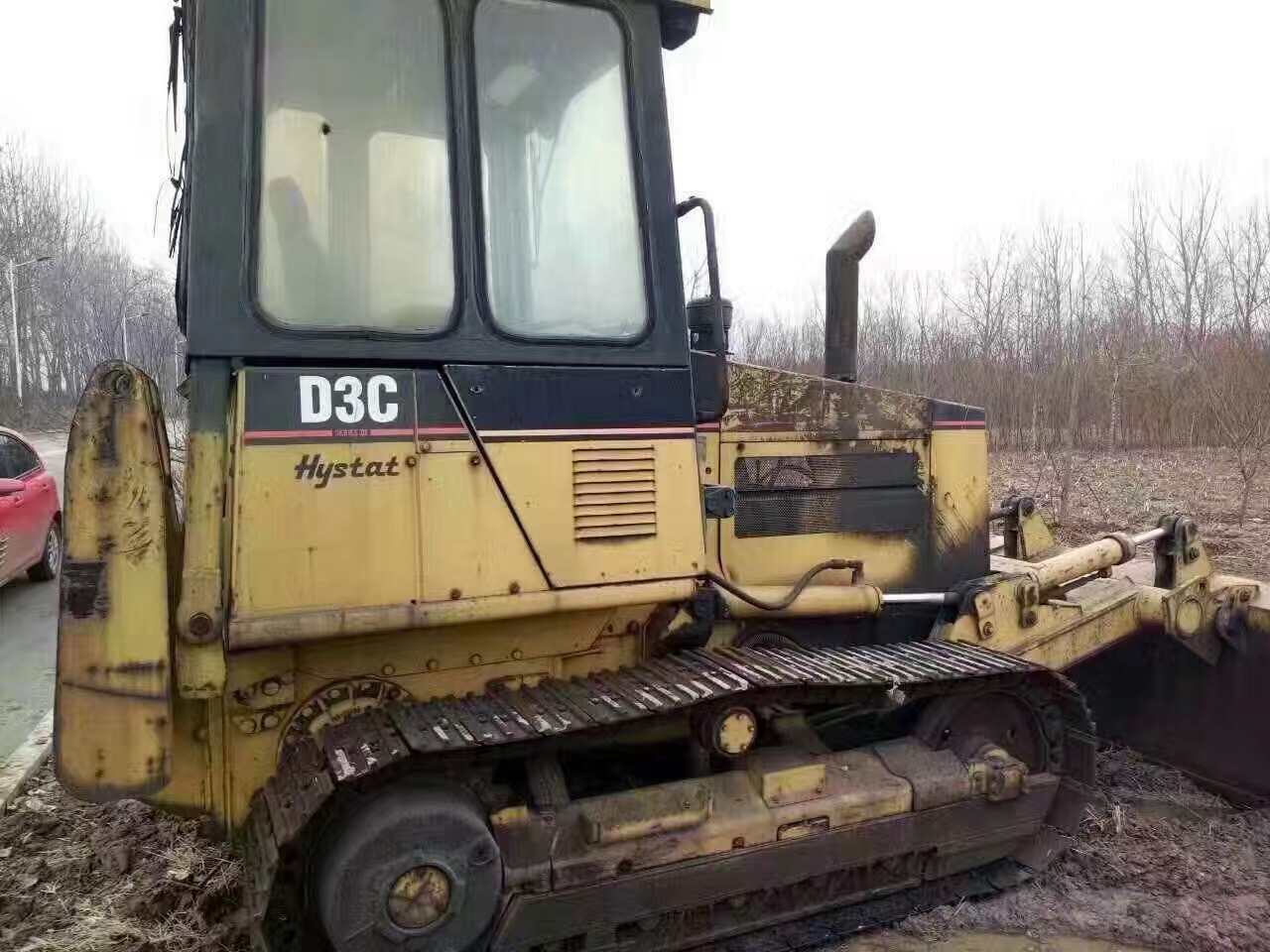 Used Original Japan Cat D3c Bulldozer, Secondhand Caterpillar D3c Bulldozer with High Quality in Low Price