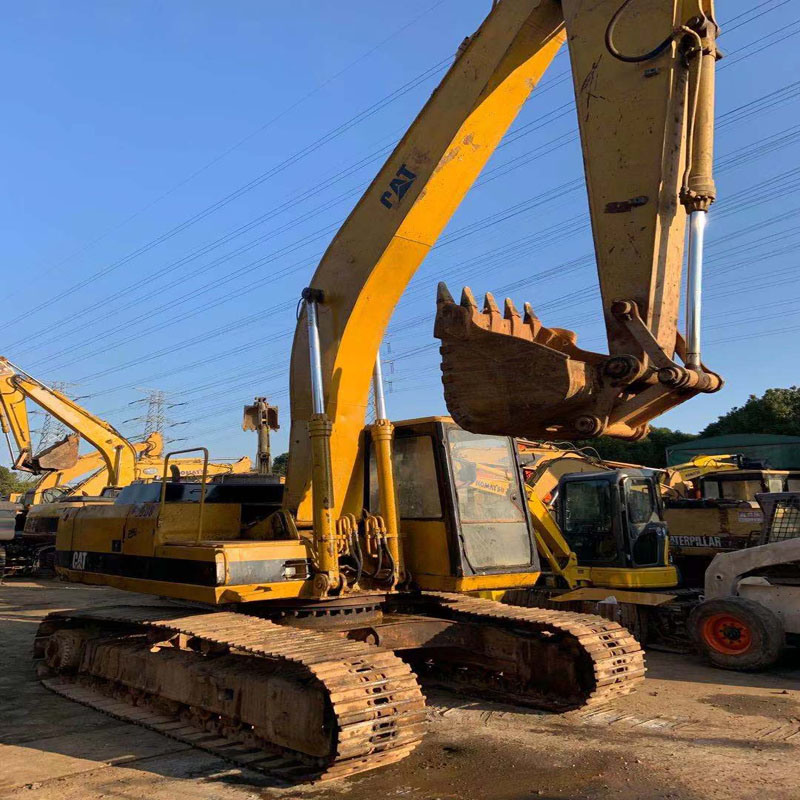 Used Original Japan Cat E200b/307b/308b/E70b/325b/320b Excavator Weight 20t with High Quality From Shanghai China Supplier