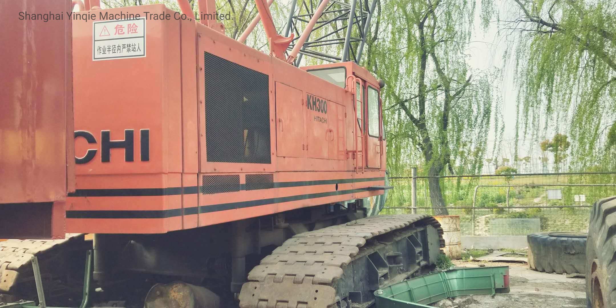 Chine 
                Utilisé au Japon d′origine grue à chenille Hitachi KH300 80de tonnes de capacité
             fournisseur